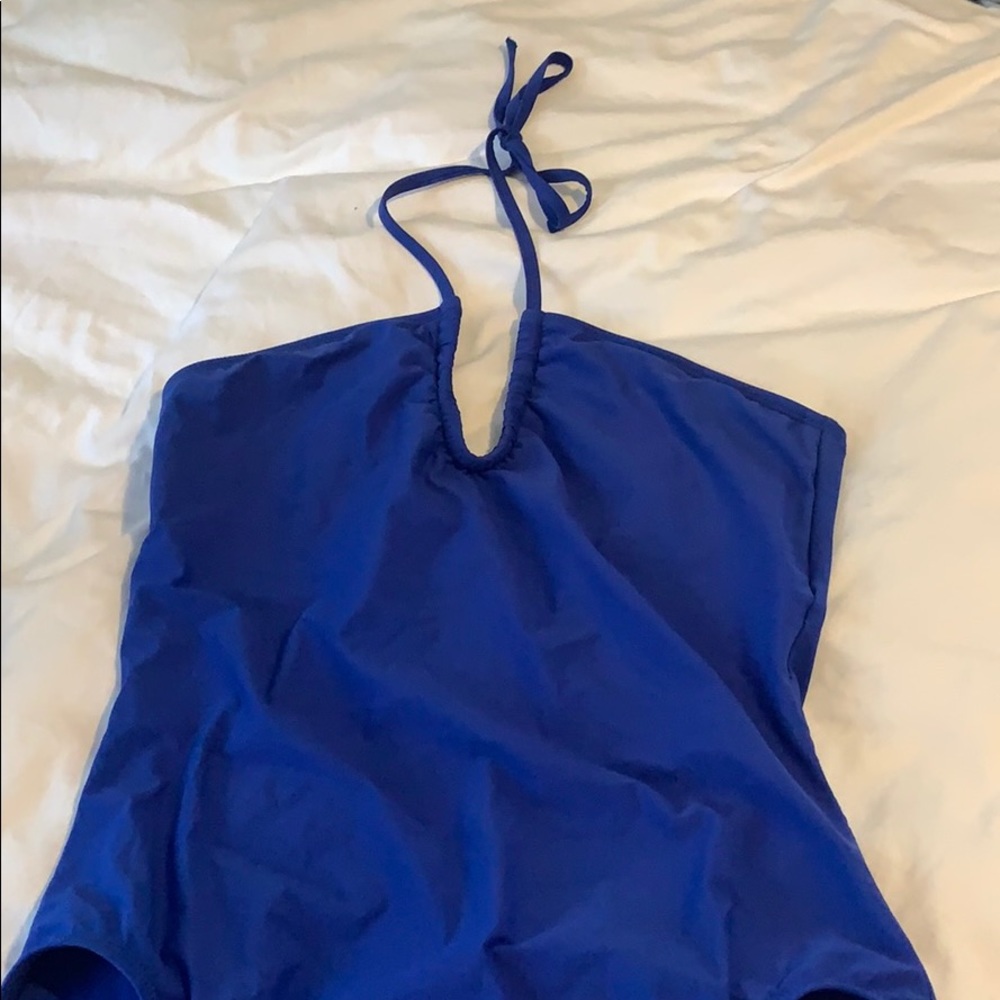 Talbots blue one piece